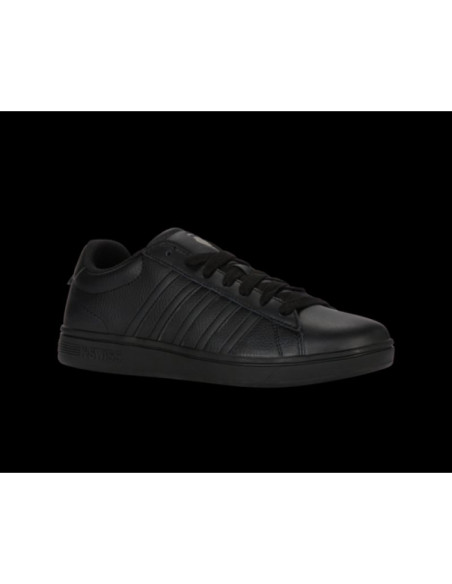 Męskie sneakersy k-swiss court tiebreak ii black/black/black-m (04413-010-m)