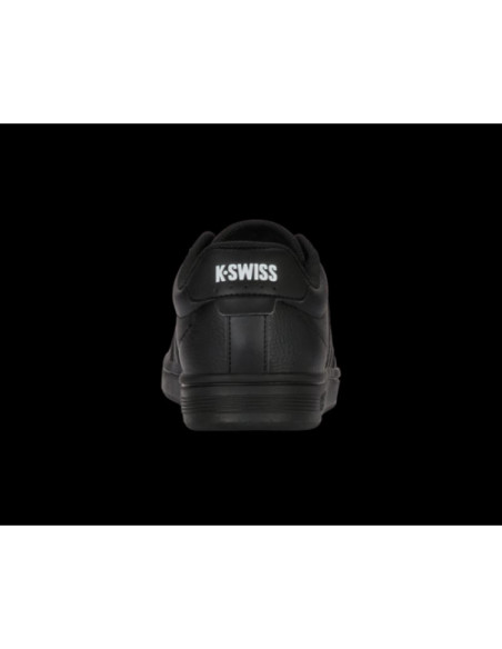 Męskie sneakersy k-swiss court tiebreak ii black/black/black-m (04413-010-m)