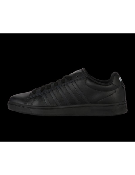 Męskie sneakersy k-swiss court tiebreak ii black/black/black-m (04413-010-m)