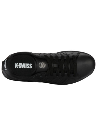 Męskie sneakersy k-swiss court tiebreak ii black/black/black-m (04413-010-m)