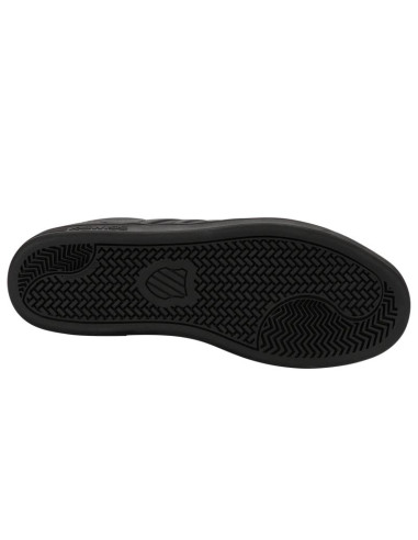 Męskie sneakersy k-swiss court tiebreak ii black/black/black-m (04413-010-m)