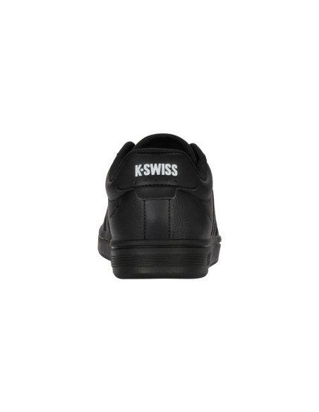 Męskie sneakersy k-swiss court tiebreak ii black/black/black-m (04413-010-m)