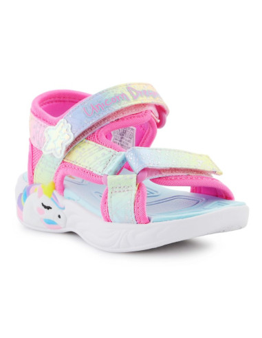 Sandały skechers s-lights unicorn dreams sandal-majestic bliss jr 302682n
