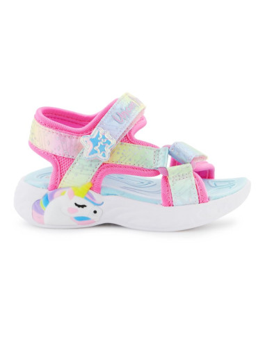 Sandały skechers s-lights unicorn dreams sandal-majestic bliss jr 302682n