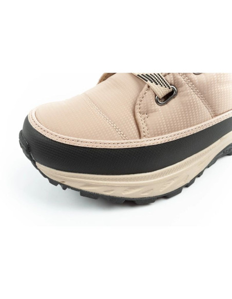 Lee cooper buty sportowe damskie zimowe trekkingowe ocieplane beżowe czarne