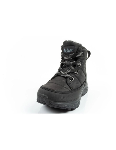 Lee cooper buty sportowe damskie zimowe trekkingowe ocieplane czarne