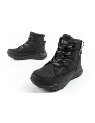 Lee cooper buty sportowe damskie zimowe trekkingowe ocieplane czarne