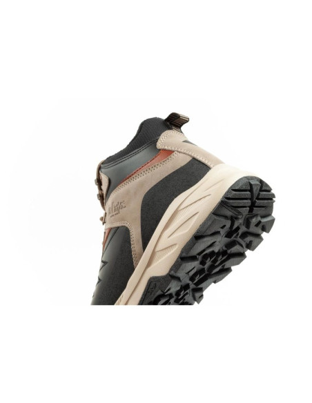 Lee cooper buty sportowe męskie zimowe trekkingowe ocieplane za kostkę beżowe czarne