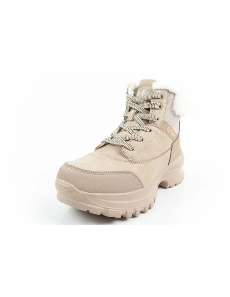 Lee cooper buty sportowe damskie zimowe trekkingowe lee cooper ocieplane beżowe