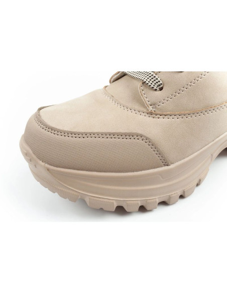 Lee cooper buty sportowe damskie zimowe trekkingowe lee cooper ocieplane beżowe