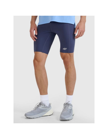 Legginsy kolarki do biegania szybkoschnące męskie 4f 4fwss25tfstm025-22s