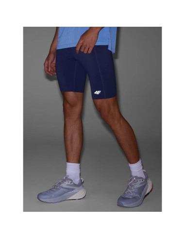 Legginsy kolarki do biegania szybkoschnące męskie 4f 4fwss25tfstm025-22s