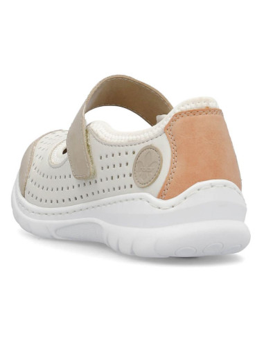 Komfortowe półbuty ażurowe rieker w rkr575