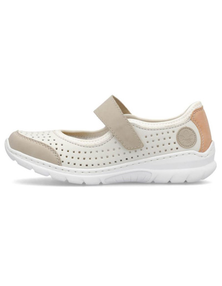 Komfortowe półbuty ażurowe rieker w rkr575