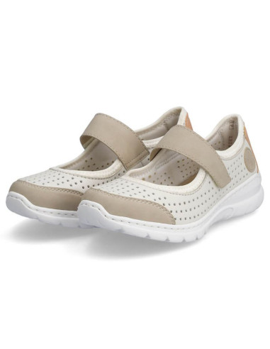 Komfortowe półbuty ażurowe rieker w rkr575