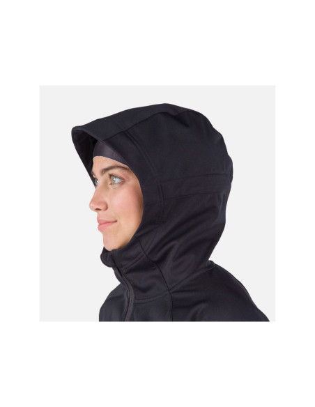 Kurtka rossignol w genetys hood jkt czarny