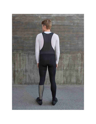 Spodnie rowerowe poc m's thermal cargo tights czarny