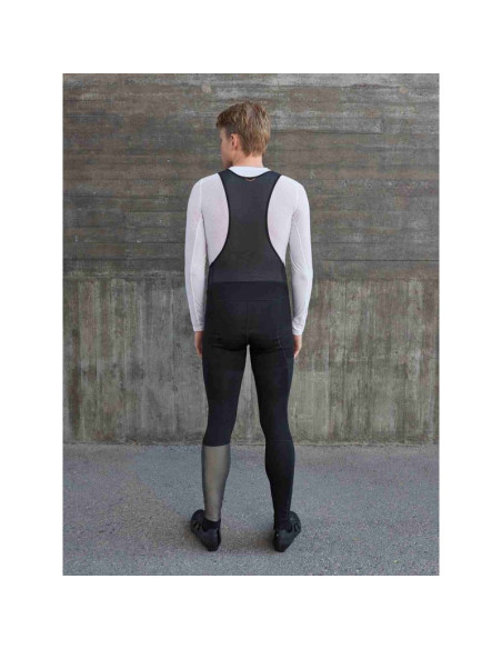 Spodnie rowerowe poc m's thermal cargo tights czarny