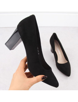 Czółenka na słupku sergio leone w pb4 2