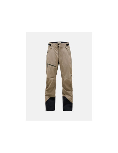 Spodnie narciarskie peak performance m alpine gore-tex bezowy