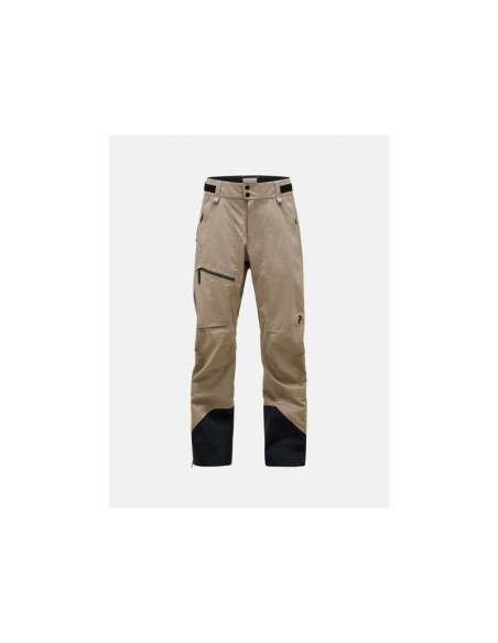 Spodnie narciarskie peak performance m alpine gore-tex bezowy