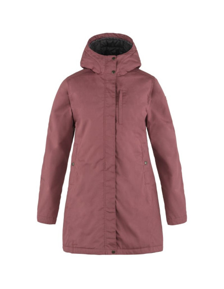 Kurtka ocieplana fjällräven kiruna padded parka w mesa purple w f89644