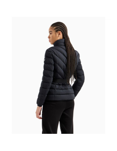 Kurtka puchowa z pasem ea7 emporio armani calidum7 w 6dtb11