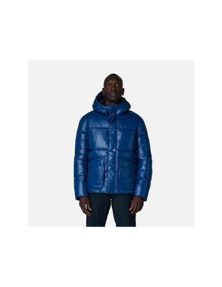 Kurtka rossignol shiny hoodie parka jkt granatowy