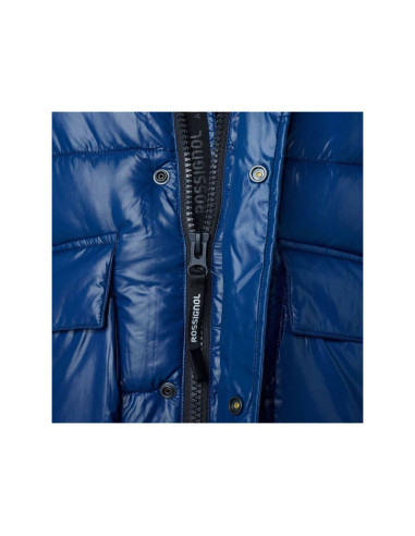 Kurtka rossignol shiny hoodie parka jkt granatowy