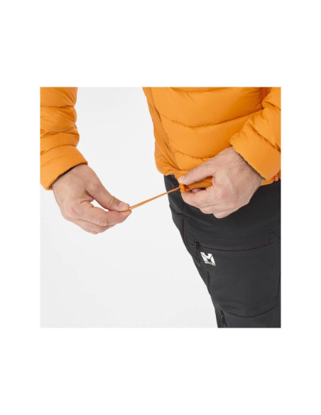 Kurtka millet m kamet down hoodie pomarańczowy