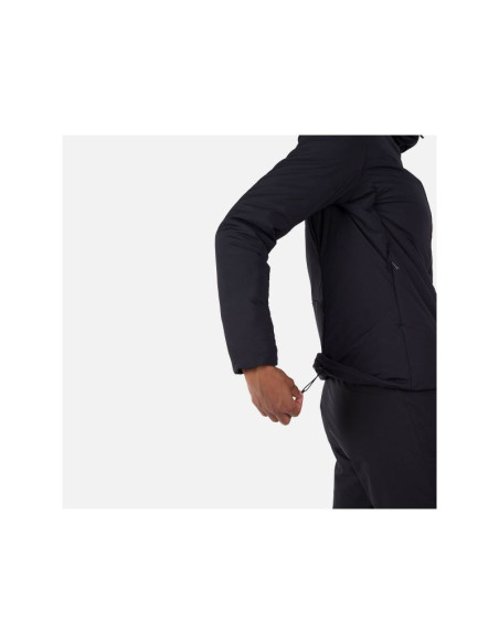Kurtka rossignol w opside hoodie in heavy insul czarny