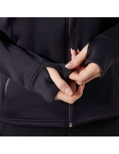 Helly hansen damska bluza polarowa w odin thermal pro fleece jkt 49585 660