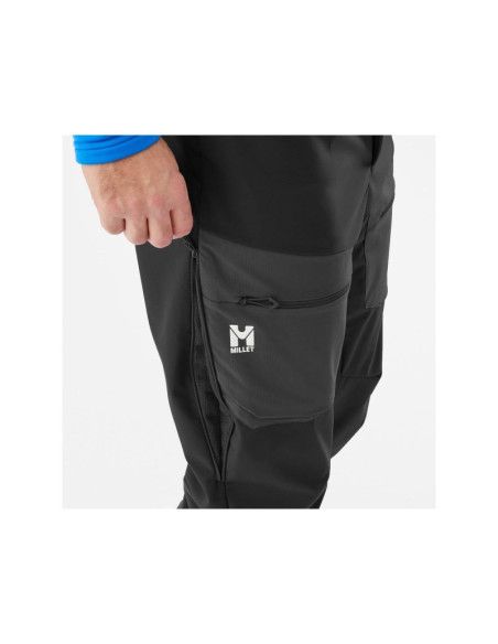 Spodnie millet m m white shield pant czarny