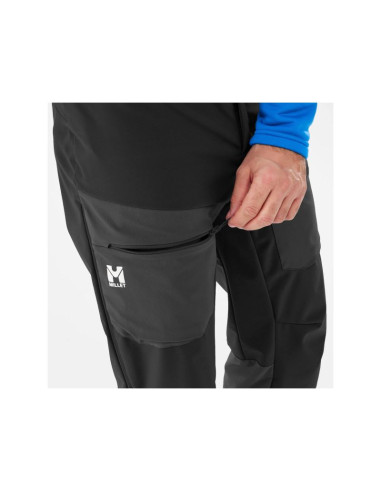 Spodnie millet m m white shield pant czarny