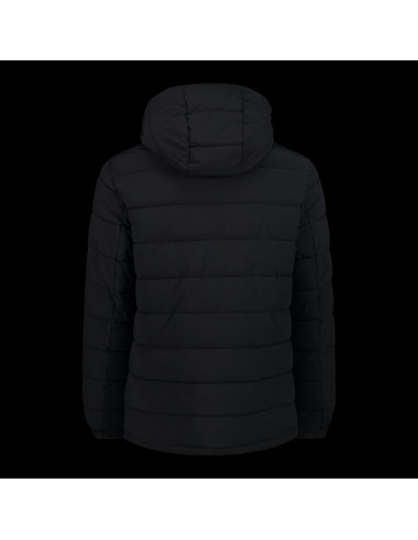 Kurtka zimowa męska cmp sportowa z kapturem ocieplana czarna (34k0167/u901)