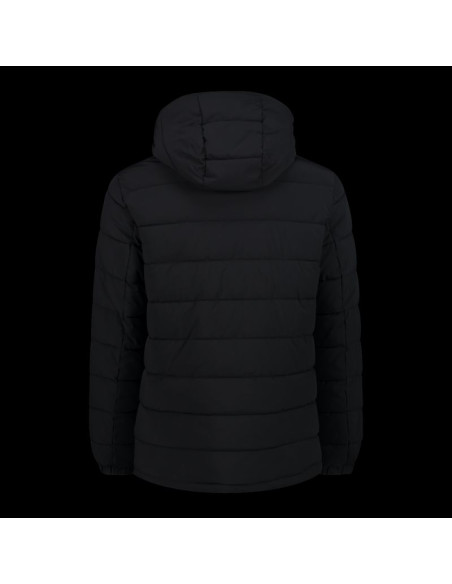 Kurtka zimowa męska cmp sportowa z kapturem ocieplana czarna (34k0167/u901)