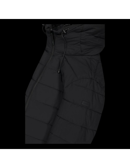 Kurtka zimowa męska cmp sportowa z kapturem ocieplana czarna (34k0167/u901)