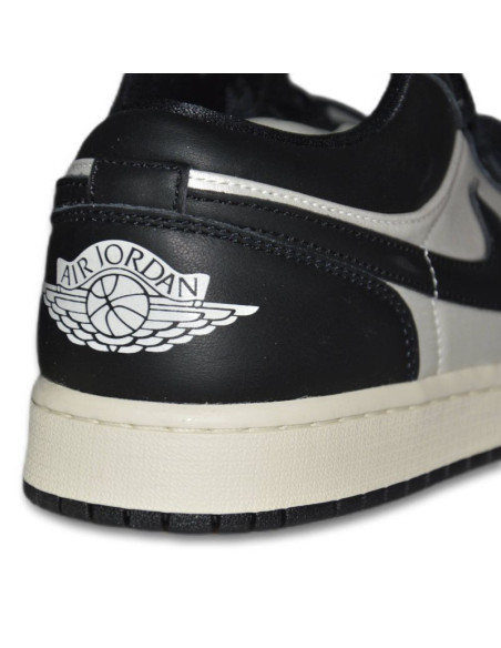 Buty sportowe air jordan 1 low se czarne - fb9893-101