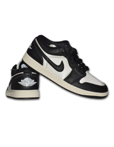 Buty sportowe air jordan 1 low se czarne - fb9893-101