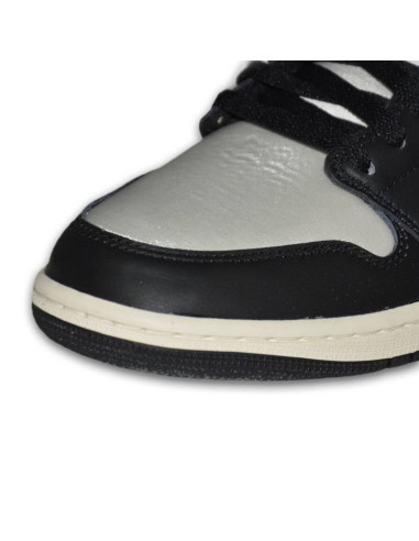 Buty sportowe air jordan 1 low se czarne - fb9893-101