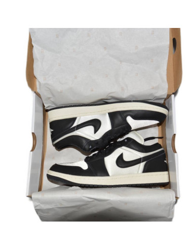 Buty sportowe air jordan 1 low se czarne - fb9893-101