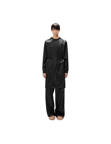 Rains płaszcz wodoodporny string w parka w3 18550 84 black grain