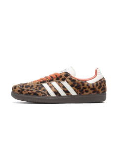 Buty adidas samba og w leopard preloved red  ji2734