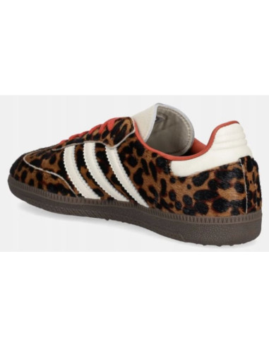 Buty adidas samba og w leopard preloved red  ji2734