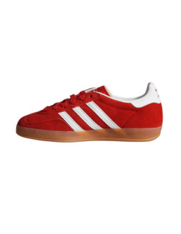 Buty damskie sportowe adidas gazelle indoor w czerwone - ji2063 2