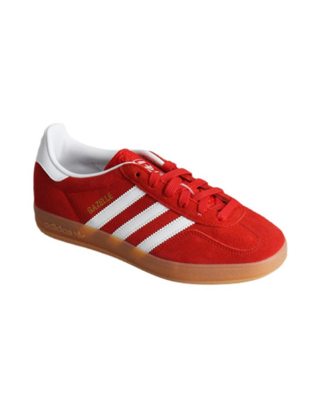 Buty damskie sportowe adidas gazelle indoor w czerwone - ji2063