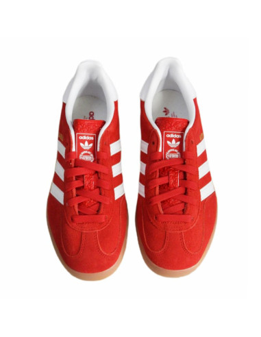 Buty damskie sportowe adidas gazelle indoor w czerwone - ji2063