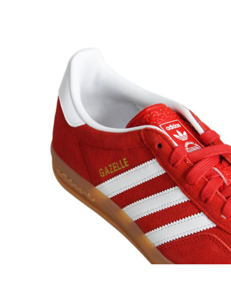 Buty damskie sportowe adidas gazelle indoor w czerwone - ji2063