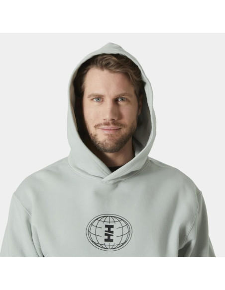 Bluza helly hansen z kapturem cotton fleece hoodie m 54158