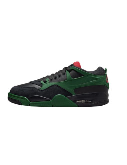 Buty sportowe sneakersy air jordan 4 rm black/gorge green - fq7939-003 2